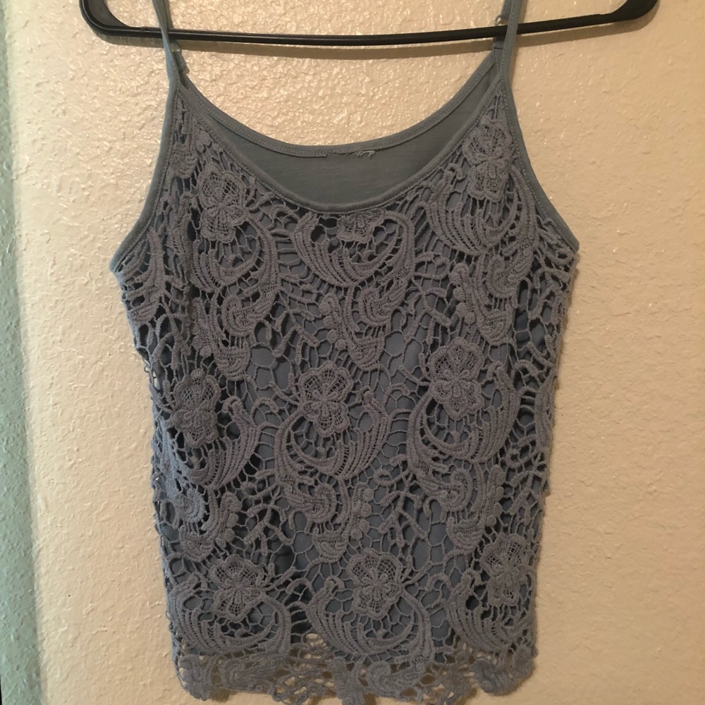 Turquoise tank top